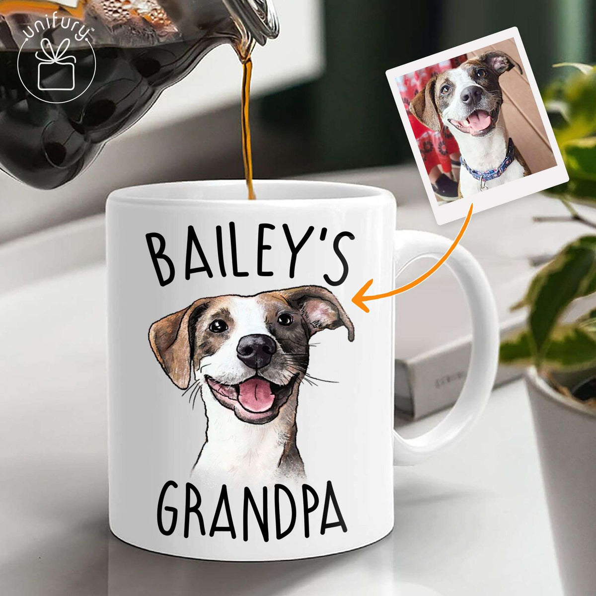 Dog Mom Dog Grandma Edge-to-Edge Mug For Dog Lovers