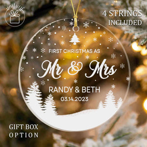 First Christmas Married Ornaments