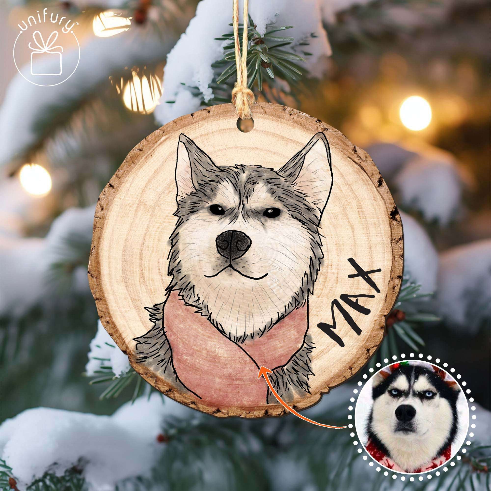 Dog Christmas Ornaments, Dog Breed Christmas Ornaments, Dog