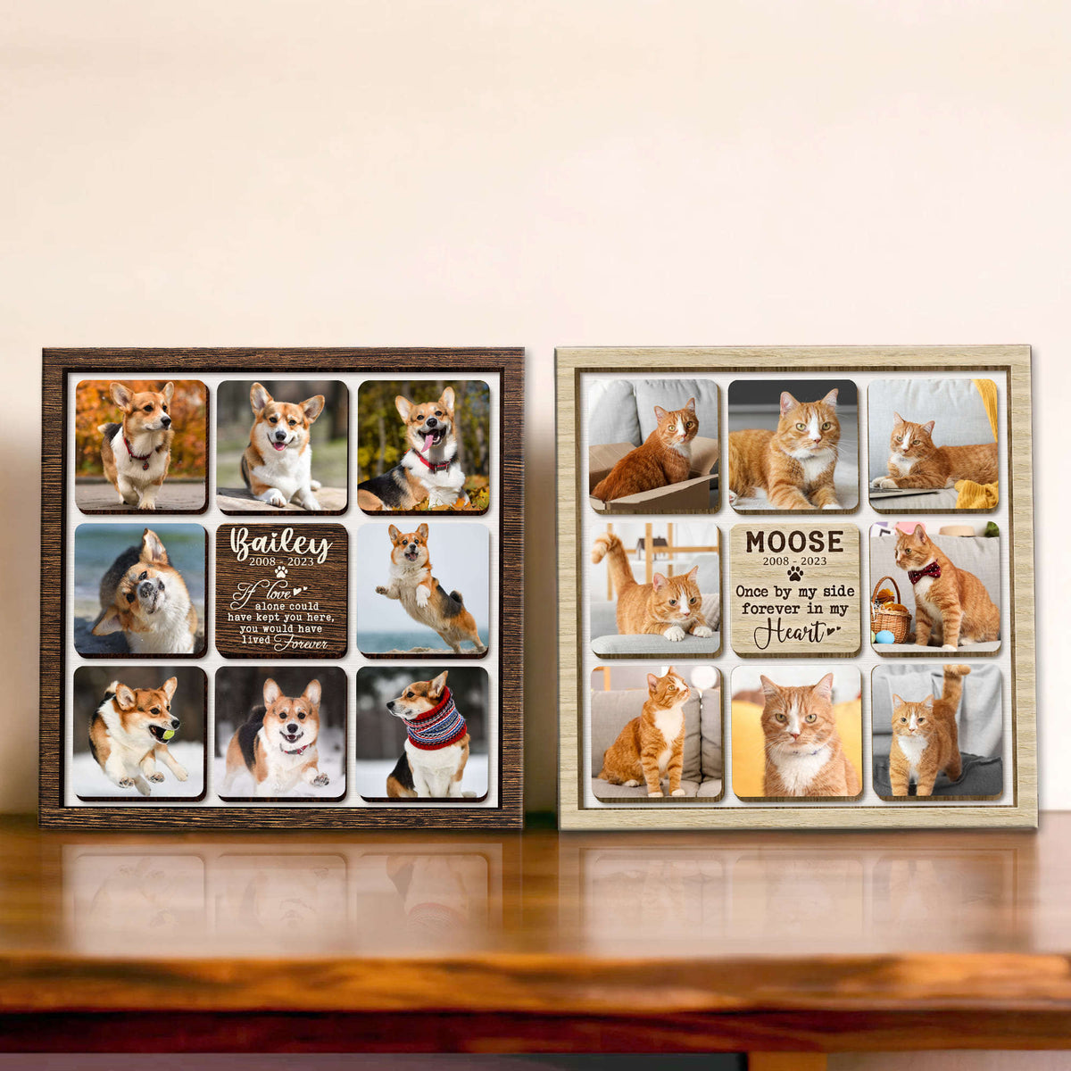 If Love Alone Could Have Kept You Here Memorial Pet Picture Frame