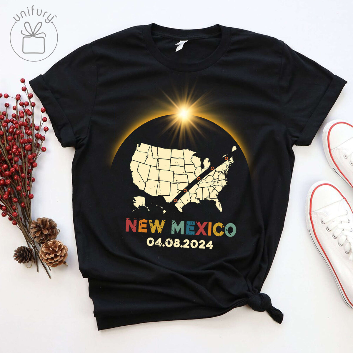 Custom USA State Solar T-shirt