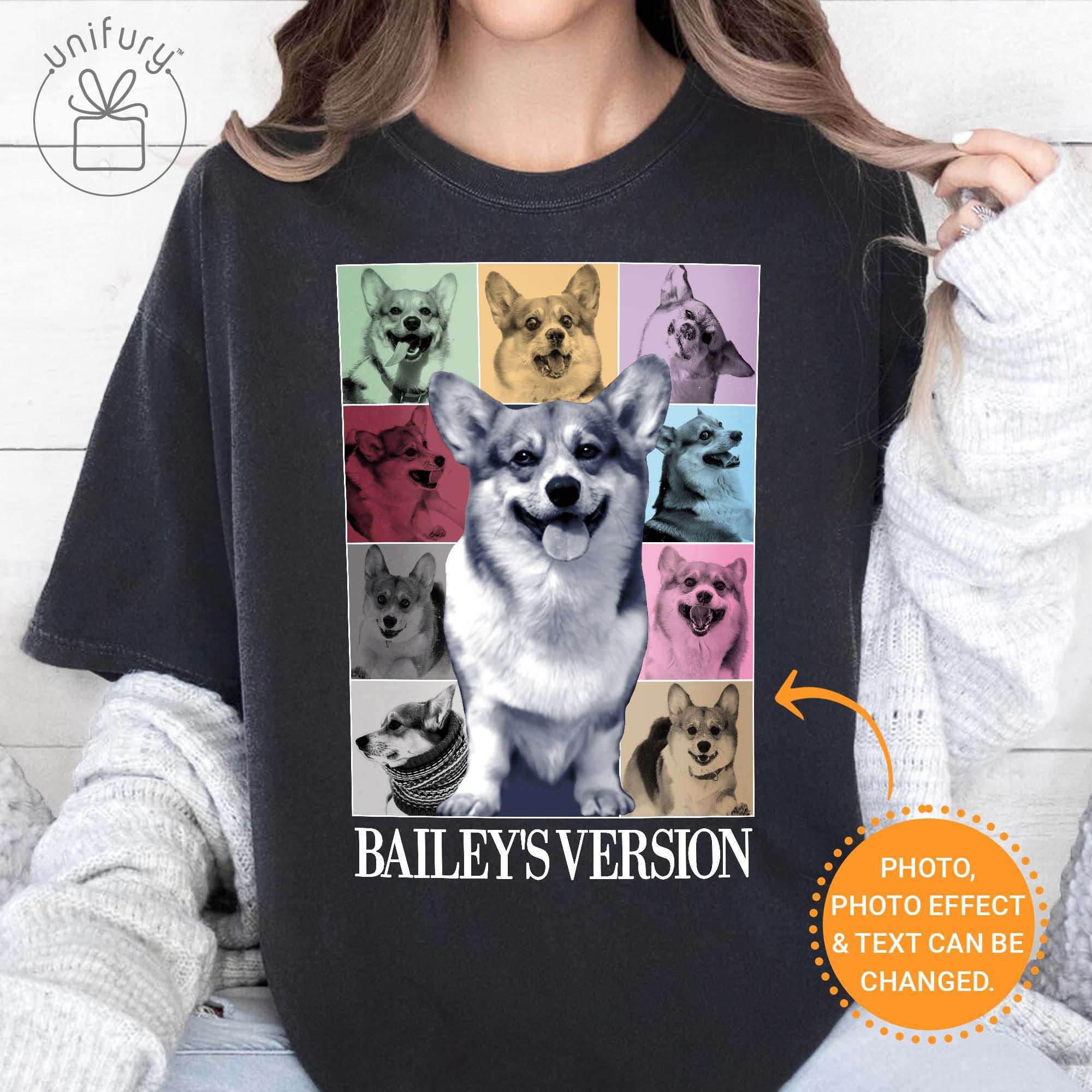 Custom Dog's Version Tee T-shirt For Dog Lovers - Unifury