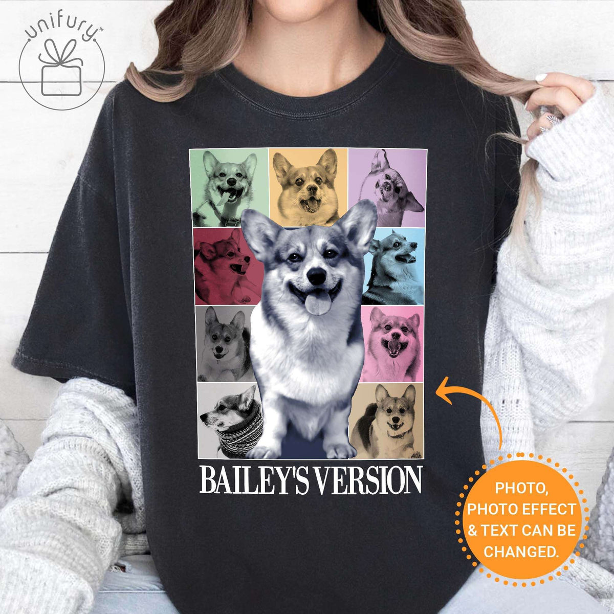 Custom Dog&#39;s Version Tee T-shirt For Dog Lovers