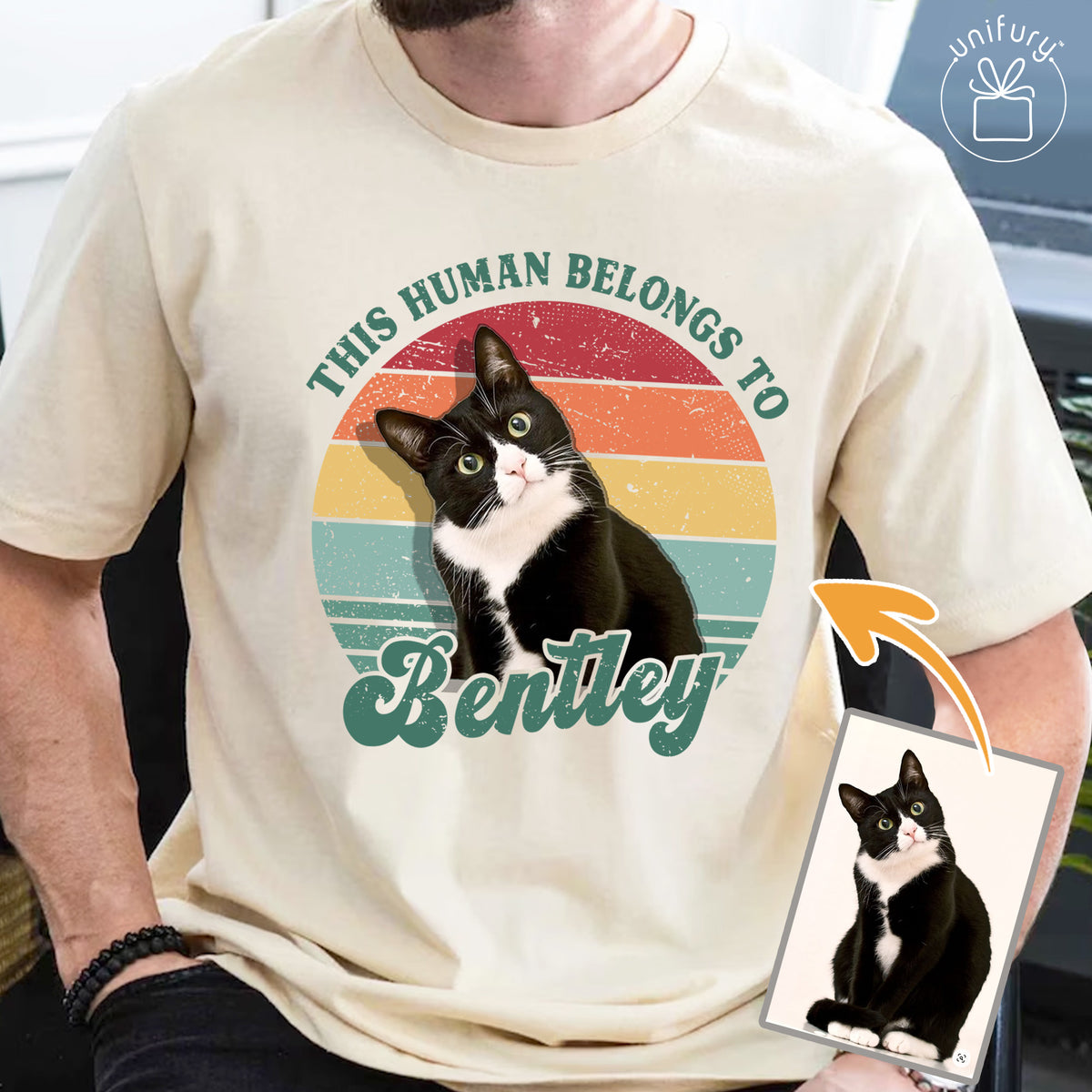 This Human Belongs To Comfort Colors T-shirt