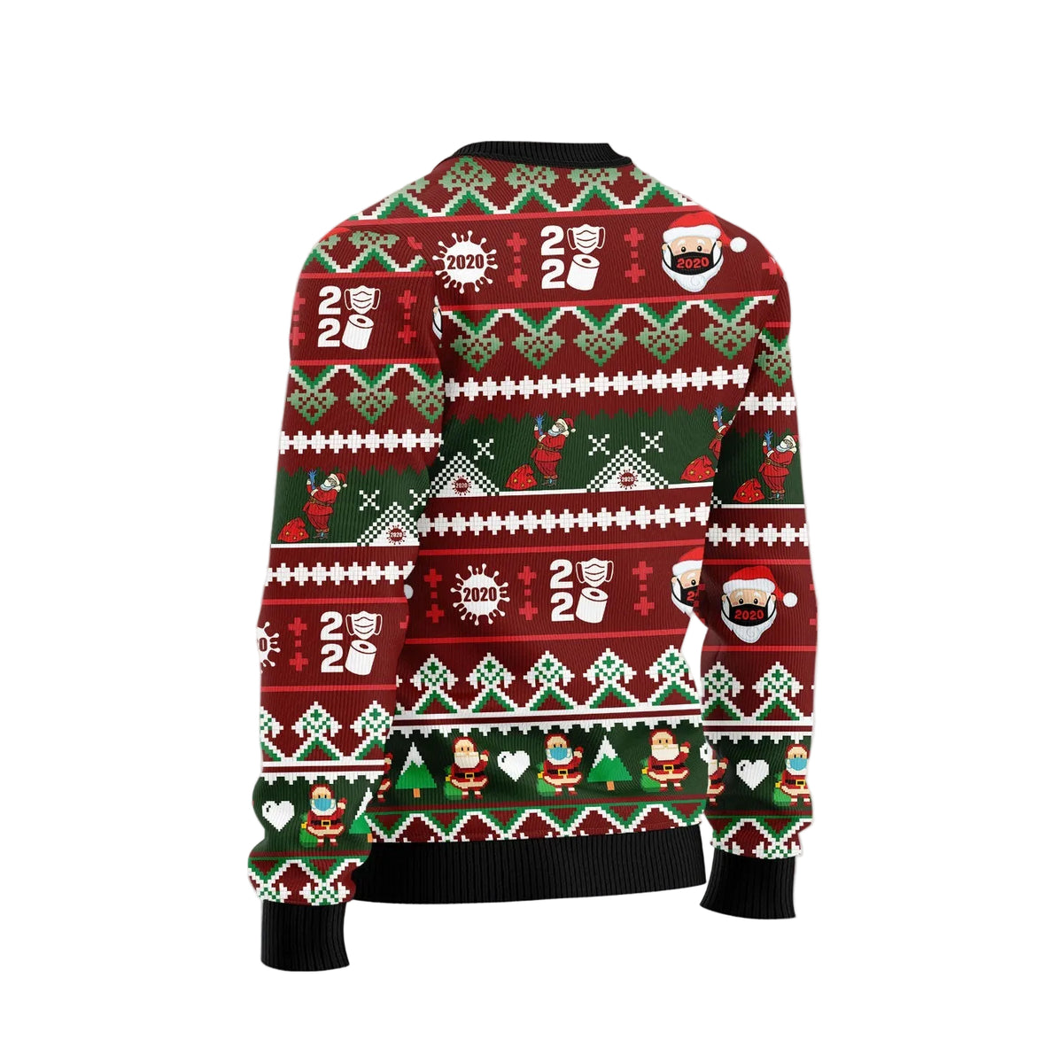 Shih Tzu I Love You More Than Toilet Paper Ugly Christmas Sweater | Plus Size Party Outfit for Shih Tzu Lovers