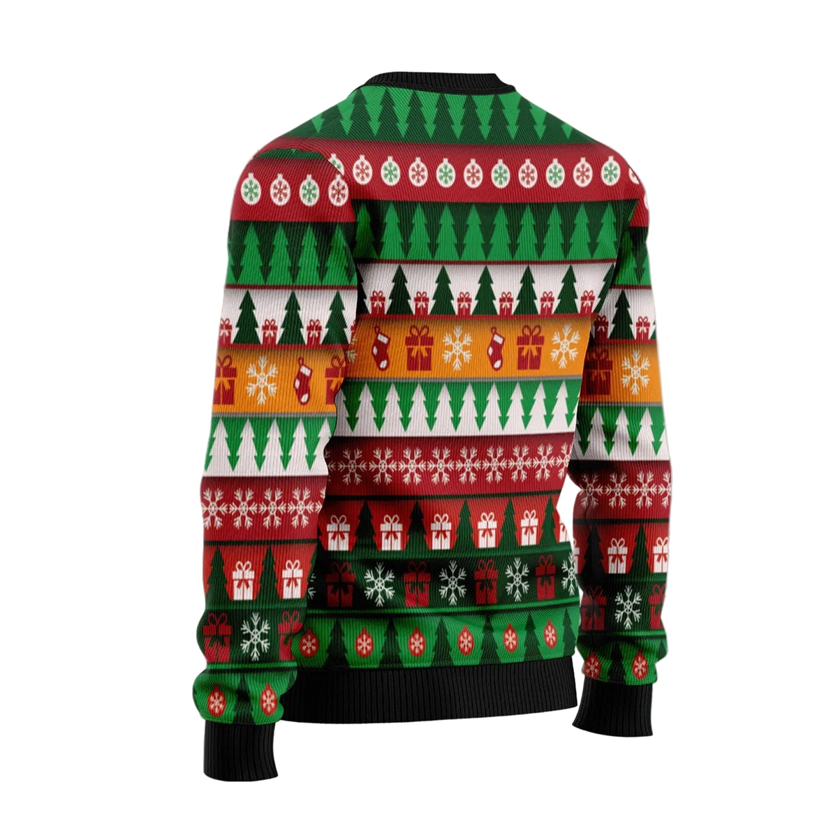 What Greater Gift Than the Love of a Cat Ugly Christmas Sweater, Cat Lover Festive Xmas Gift for Men and Women