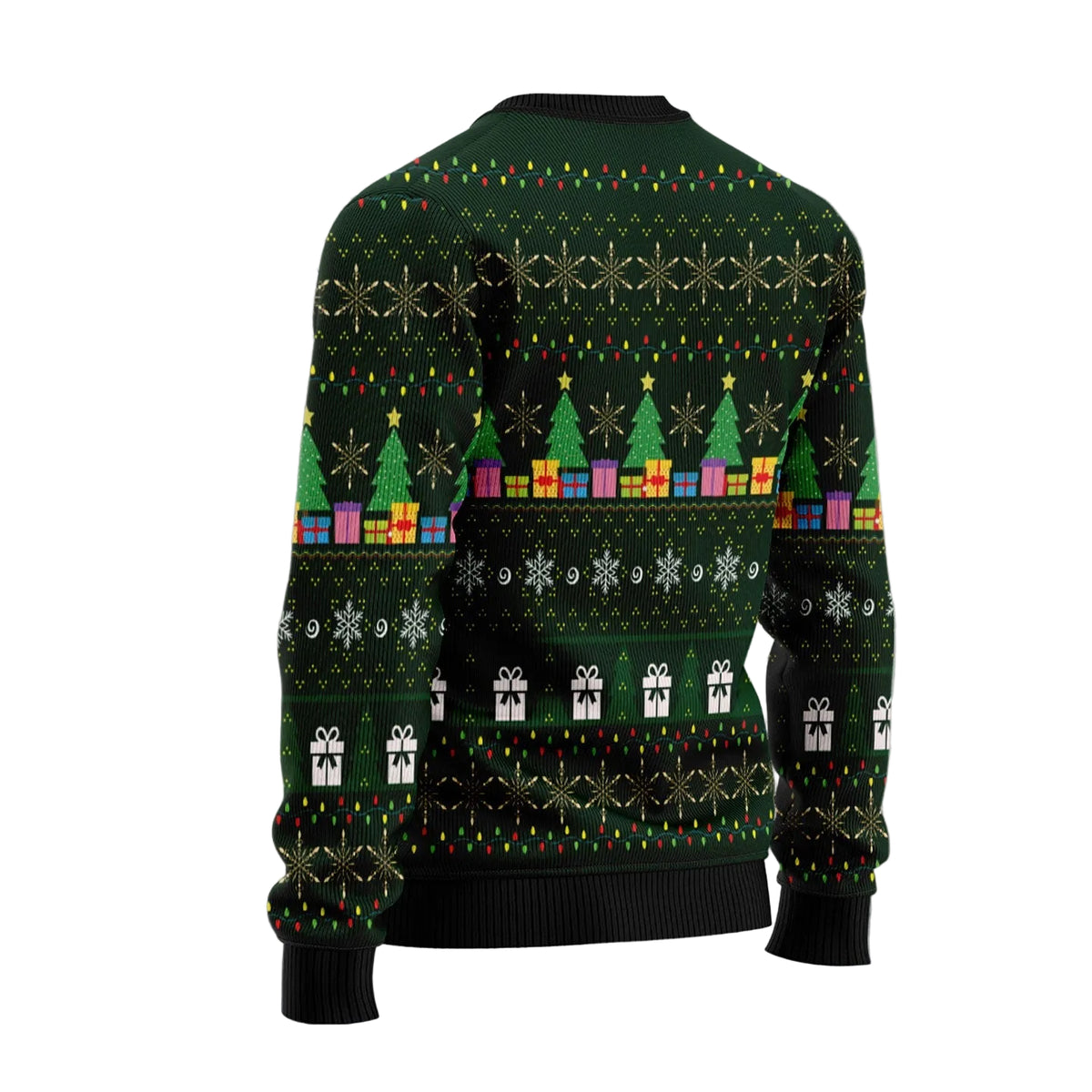 Jesus Faith Ugly Christmas Sweater, Christian Faith Holiday Festive Jumper for Christian Families and Church Friends