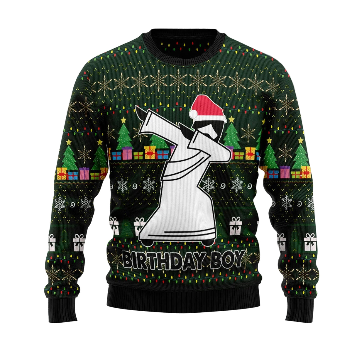 Jesus Faith Ugly Christmas Sweater, Christian Faith Holiday Festive Jumper for Christian Families and Church Friends