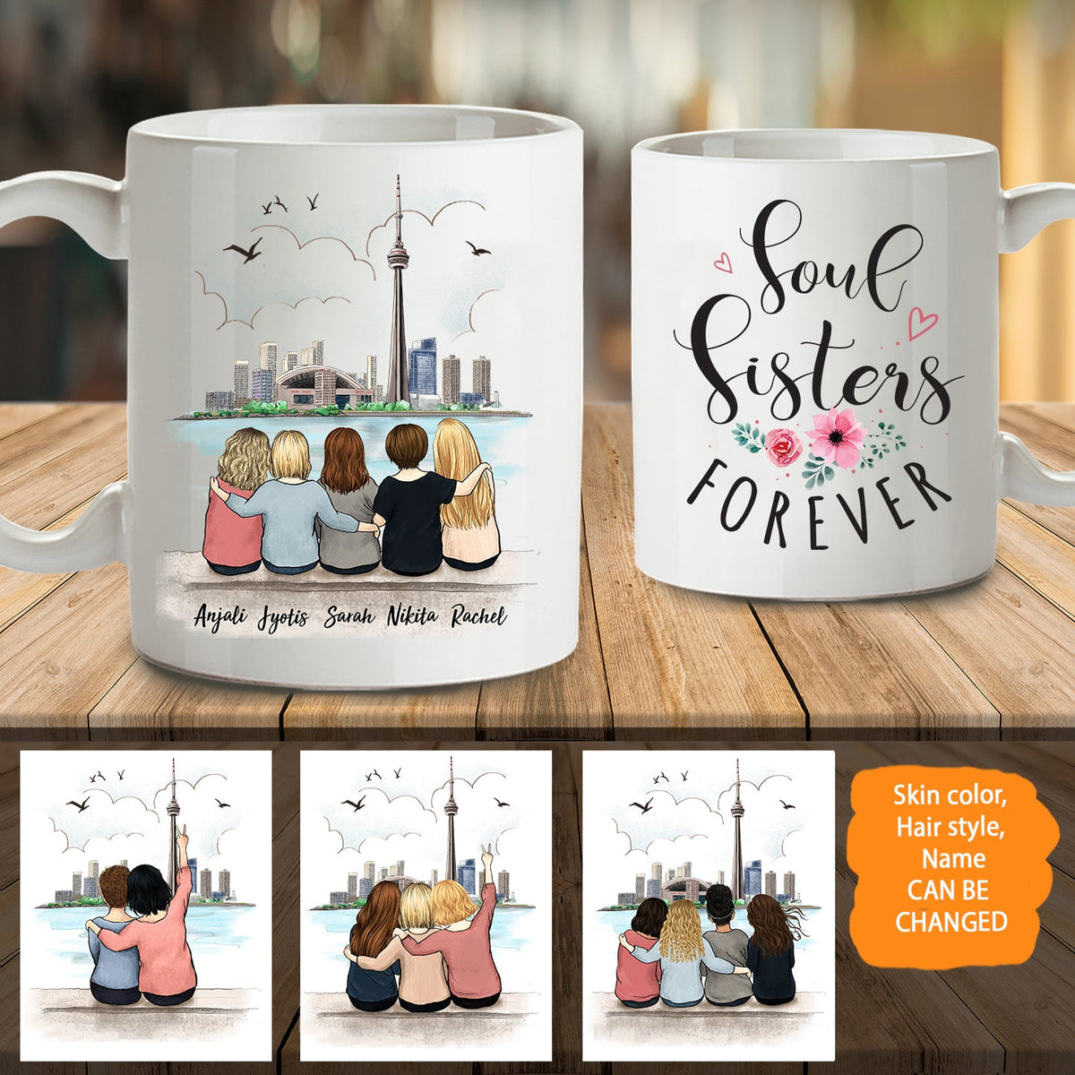 Personalized Best Friend Coffee Mug - CN Towel