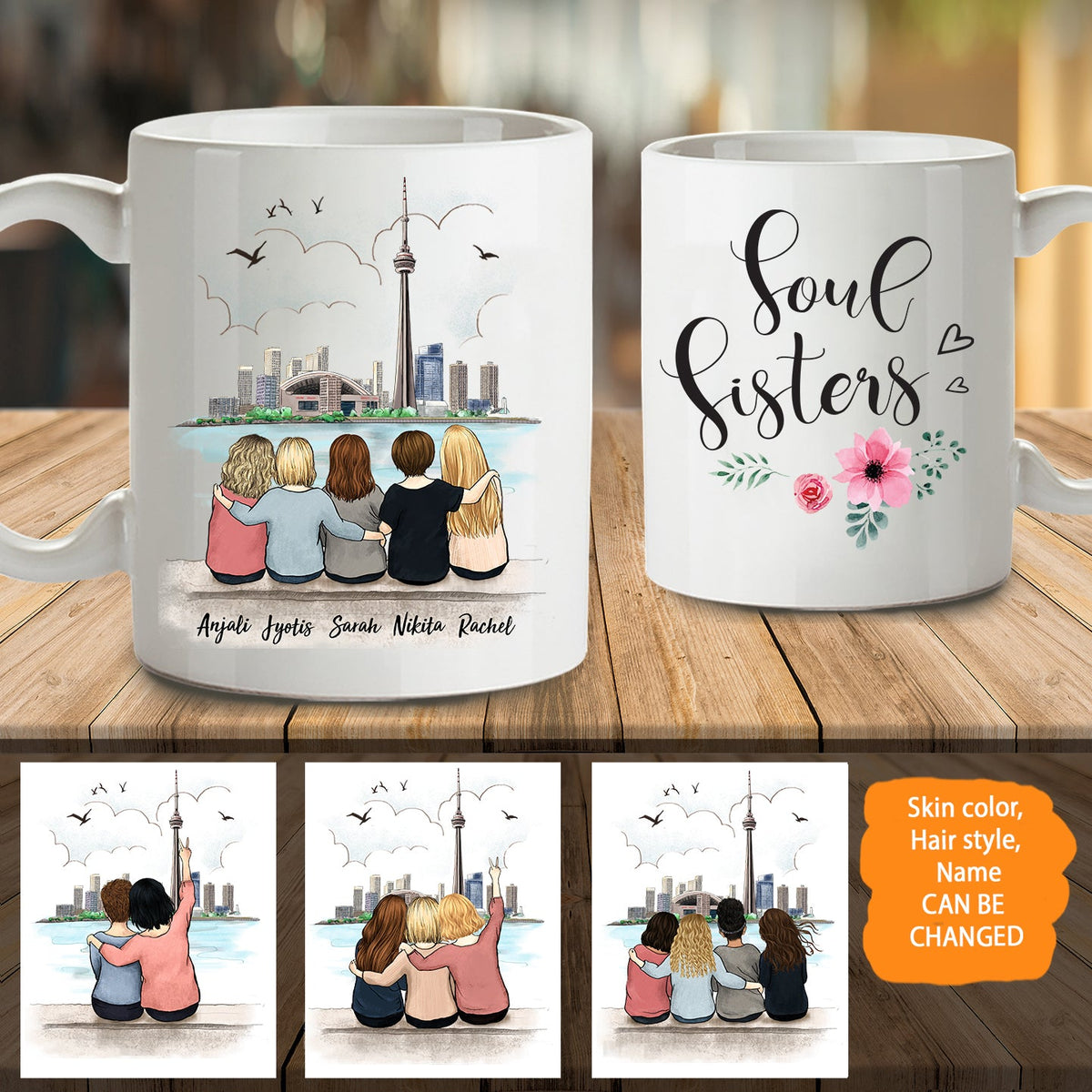 Personalized Best Friend Coffee Mug - CN Towel