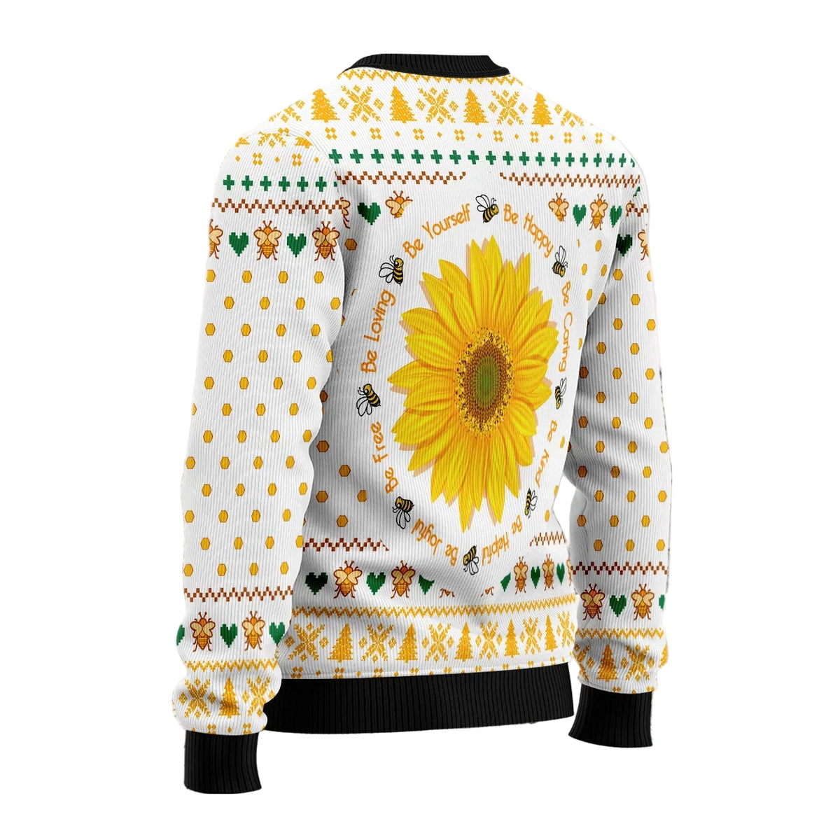 Oh Christmas Bee Bee Ugly Christmas Sweater, Funny Christmas Bee Holiday Pun, Holiday Party Pullover for Adults