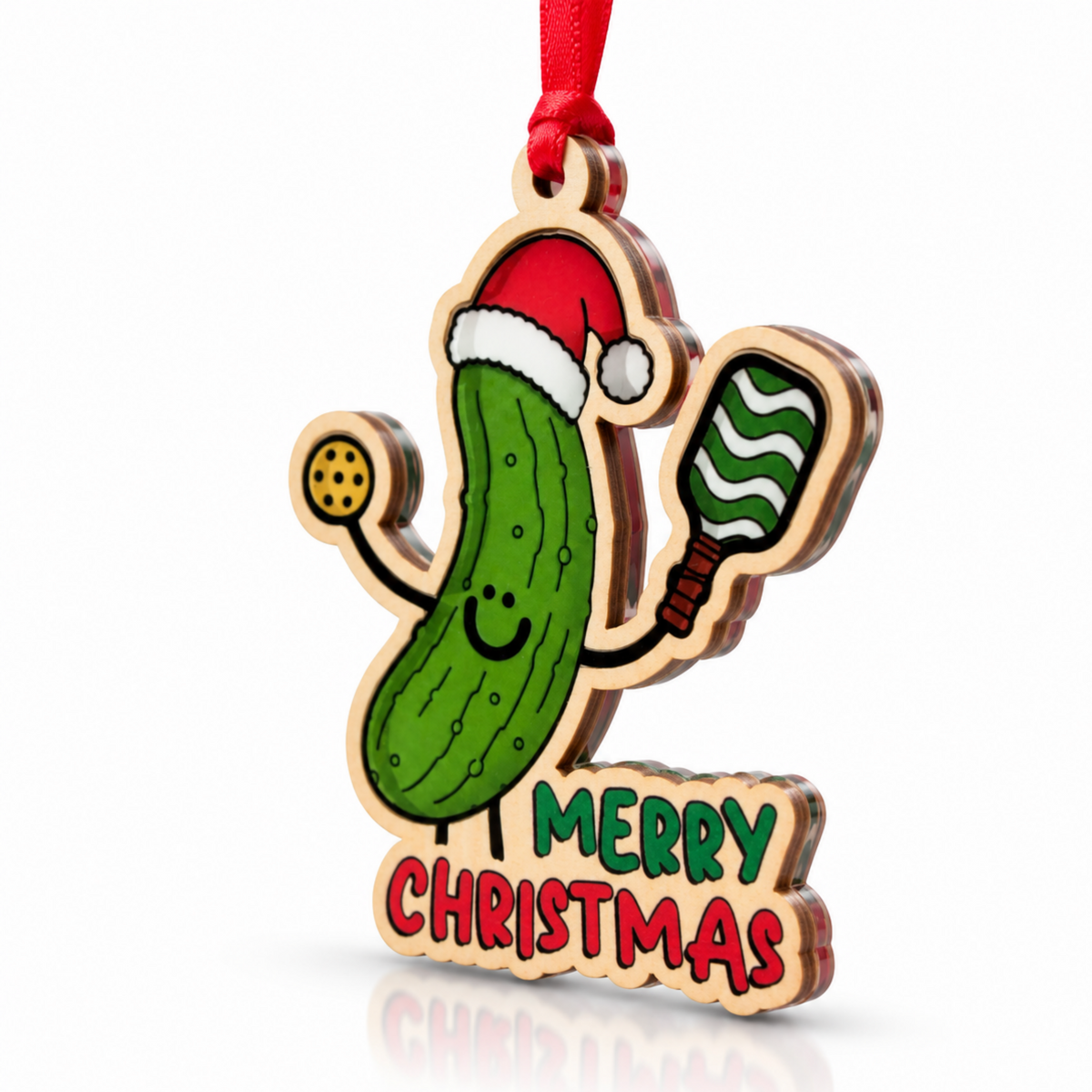 Pickleball Christmas Ornament 2026, Pickleball Ornaments for Christmas Tree, Ball Ornament for Women, Player Coach Gifts