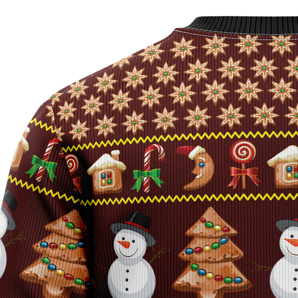 Let’s Get Baked Ugly Christmas Sweater, Funny Baking Holiday Sweater for Christmas Party, Cozy Xmas Gift for Bakers and Food Lovers