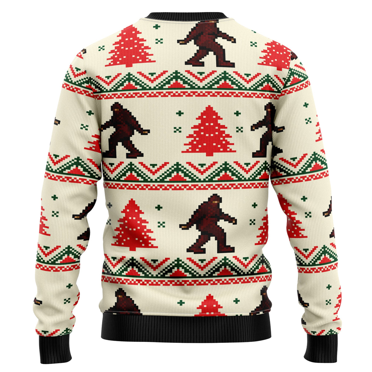 Amazing Bigfoot Ugly Christmas Sweater for Men and Women, Funny Holiday Party Outfit, Festive Christmas Gift