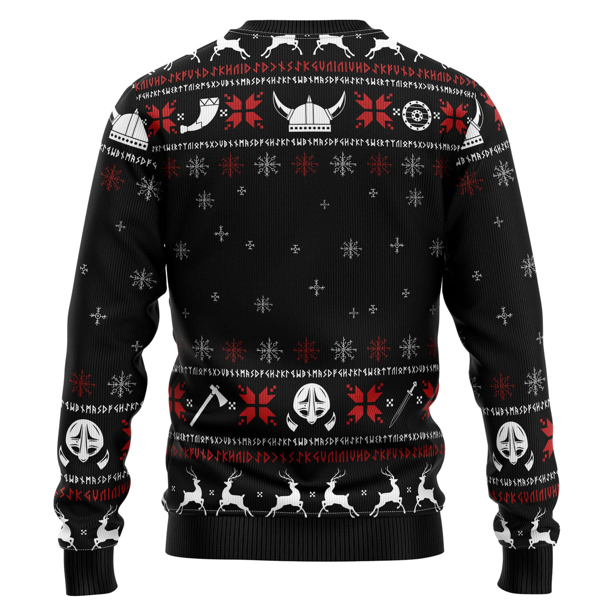 Valhalla Viking Ugly Christmas Sweater, Viking Christmas Sweater, Norse Holiday Sweater, Xmas Gift for Men Women