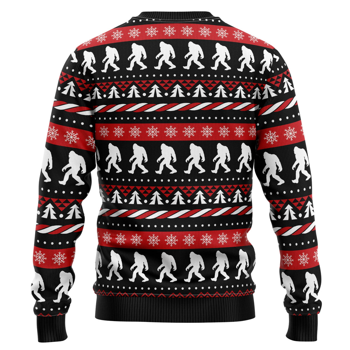 Vintage Bigfoot Ugly Christmas Sweater, Bigfoot Christmas Sweater, Sasquatch Holiday Gift for Men and Women