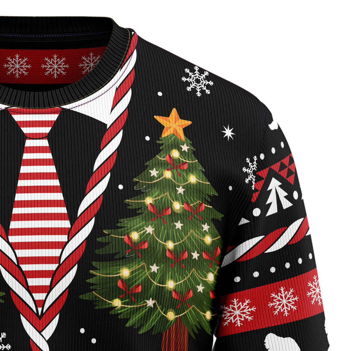 Vintage Bigfoot Ugly Christmas Sweater, Bigfoot Christmas Sweater, Sasquatch Holiday Gift for Men and Women