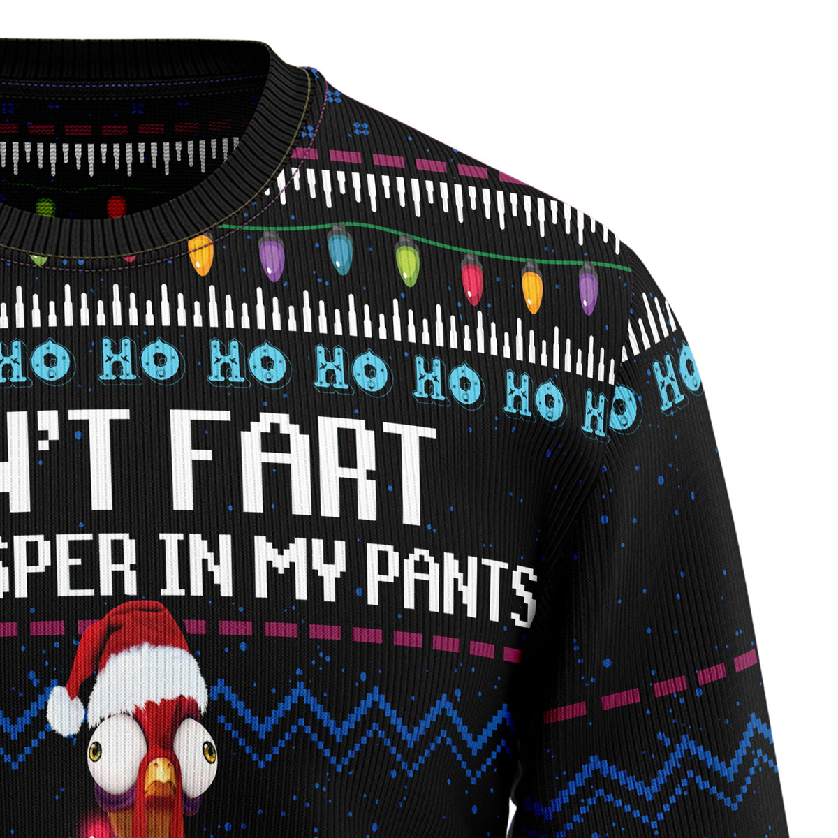 Scream Chicken Ugly Christmas Sweater, Funny Chicken Christmas Sweater for Adults, Unique Holiday Party Gift for Friends and Family