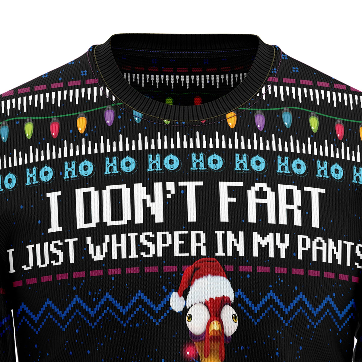 Scream Chicken Ugly Christmas Sweater, Funny Chicken Christmas Sweater for Adults, Unique Holiday Party Gift for Friends and Family