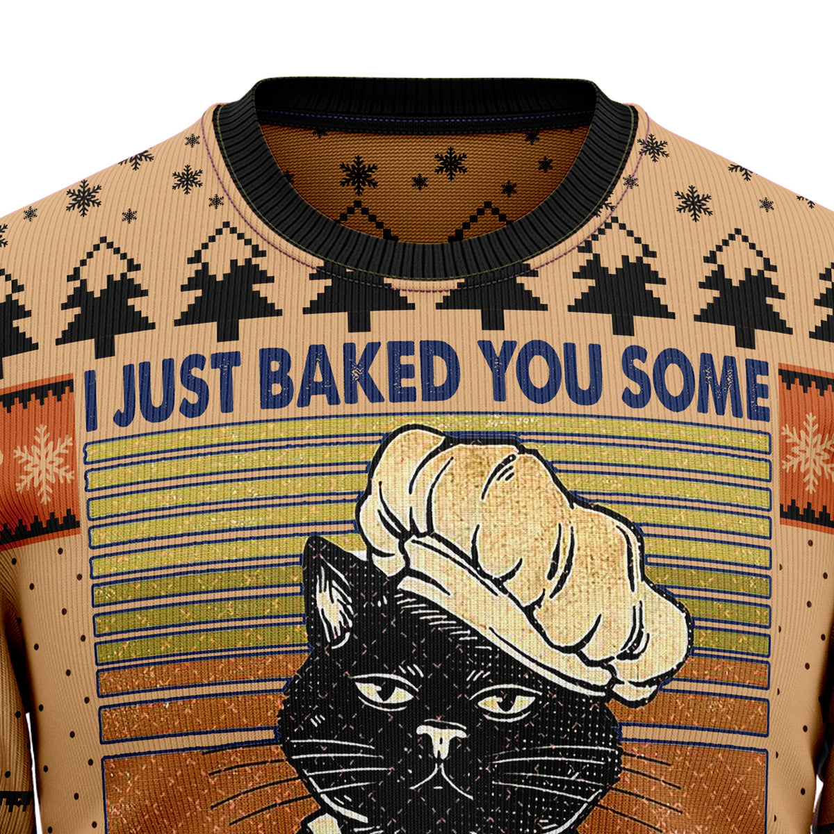 Funny Cupcake Ugly Christmas Sweater, Christmas Baking Holiday Sweater for Adults, Cute Food Lover Gift for Xmas Parties