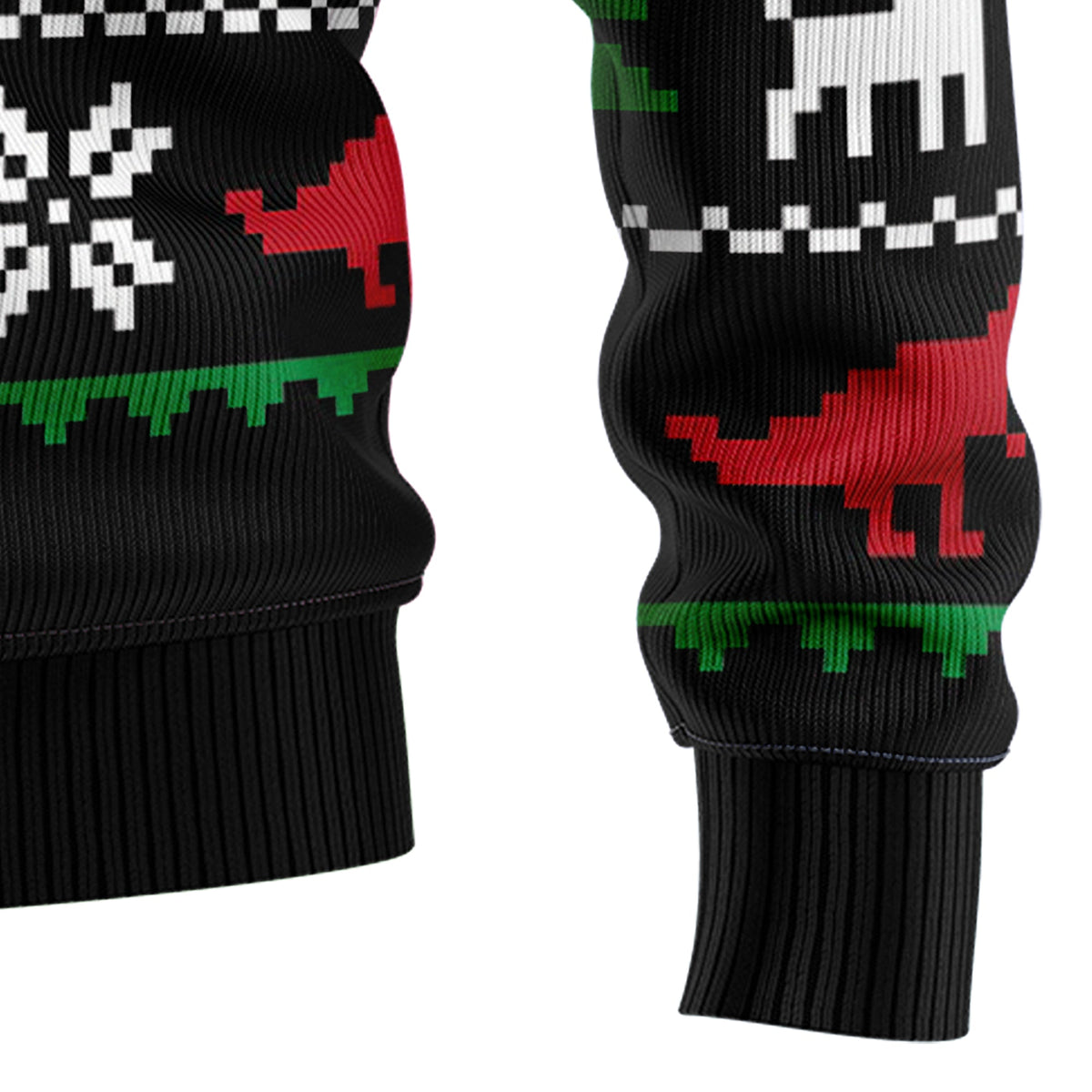 T-Rex Ugly Christmas Sweater, Dinosaur Christmas Sweater, Funny Holiday Sweater, Xmas Gift for Men and Women