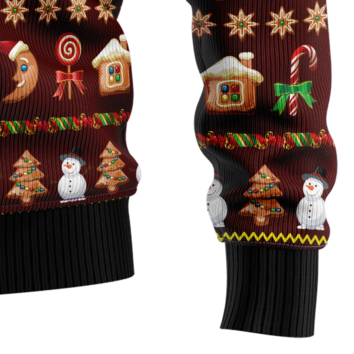 Let’s Get Baked Ugly Christmas Sweater, Funny Baking Holiday Sweater for Christmas Party, Cozy Xmas Gift for Bakers and Food Lovers