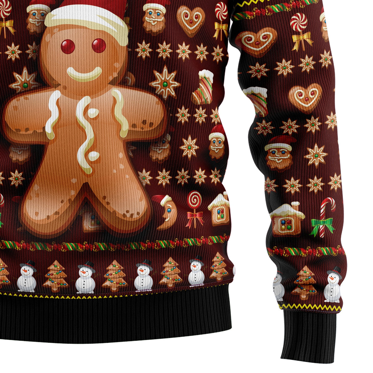 Let’s Get Baked Ugly Christmas Sweater, Funny Baking Holiday Sweater for Christmas Party, Cozy Xmas Gift for Bakers and Food Lovers