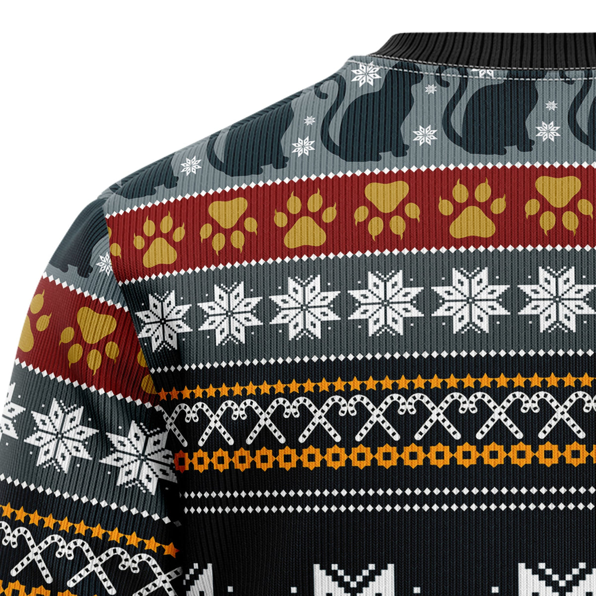 Cat Show Me Your Kitties Ugly Christmas Sweater, Funny Cat Christmas Sweater, Cat Lover Holiday Gift for Adults