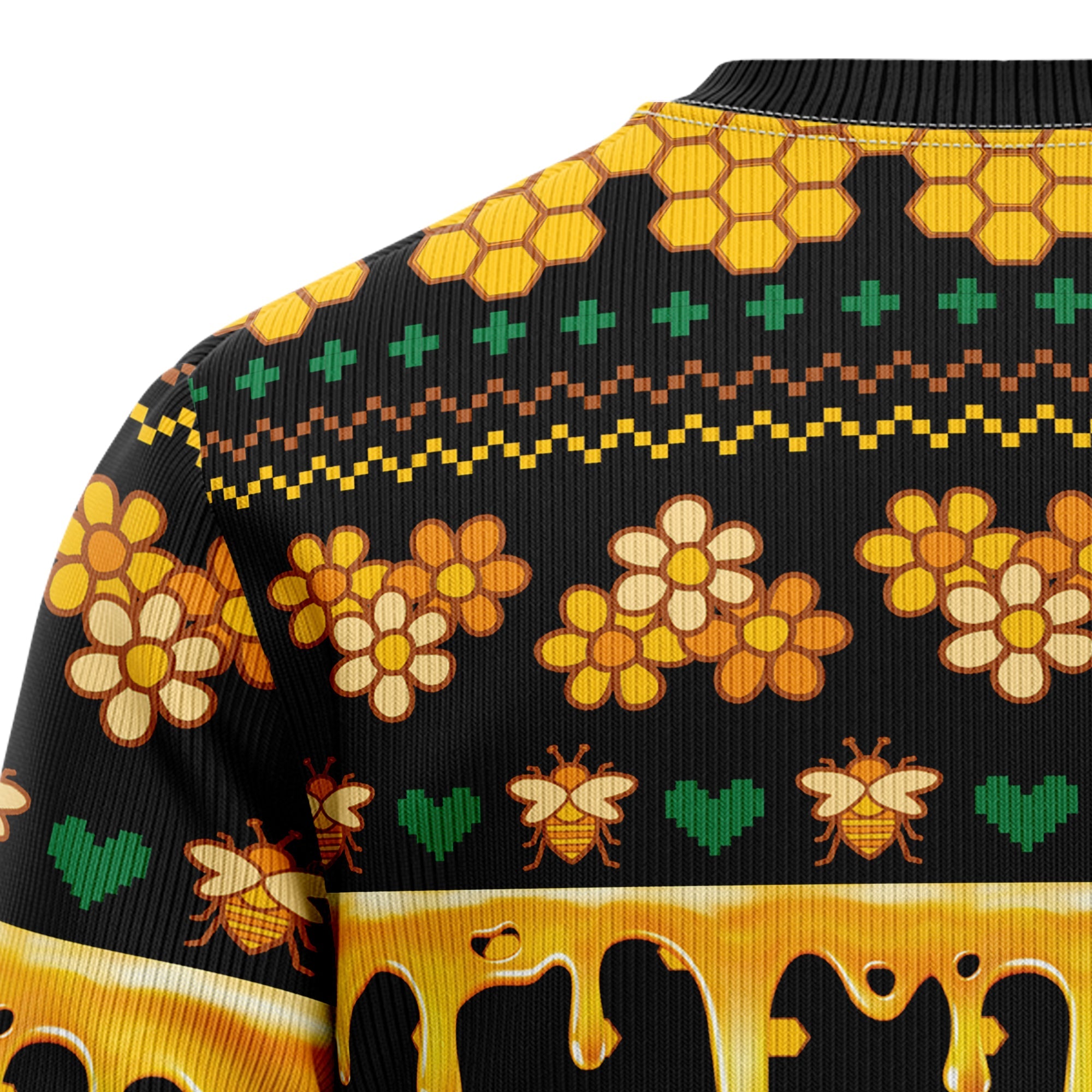 Bee Merry Ugly Christmas Sweater - Funny Holiday Party Pullover for Men and Women, Festive Christmas Gift 2026