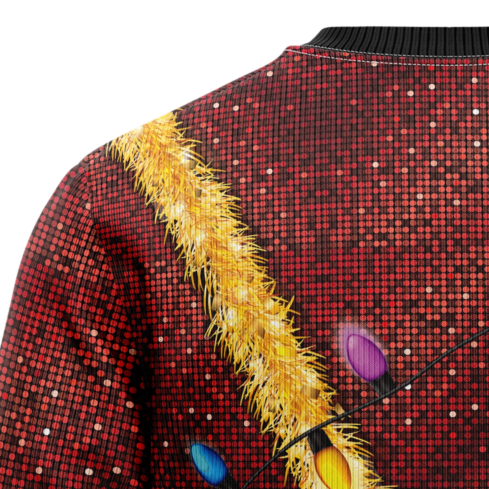 Christmas Light Ugly Christmas Sweater - Funny Holiday Party Pullover for Men and Women, Festive Christmas Gift 2026