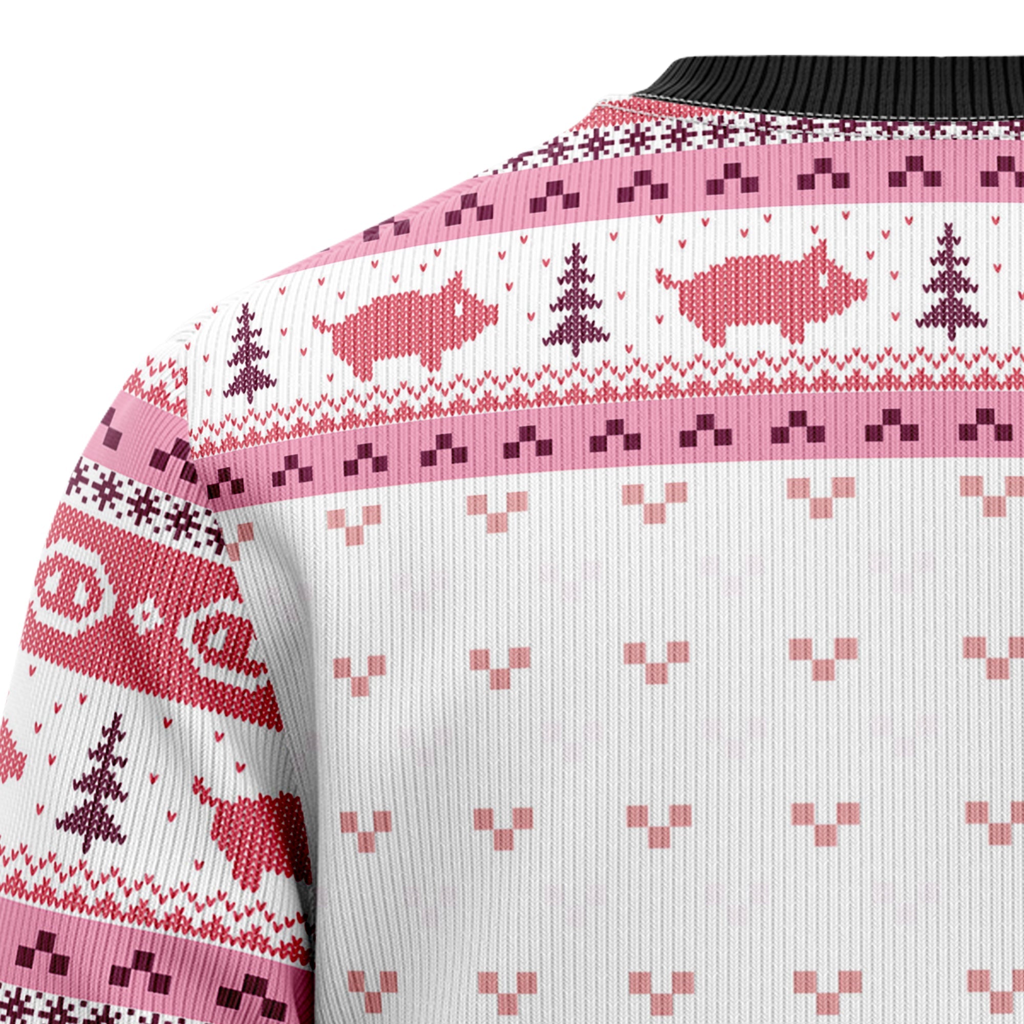 Pig Overflows Ugly Christmas Sweater - Funny Holiday Party Pullover for Men and Women, Festive Christmas Gift 2026