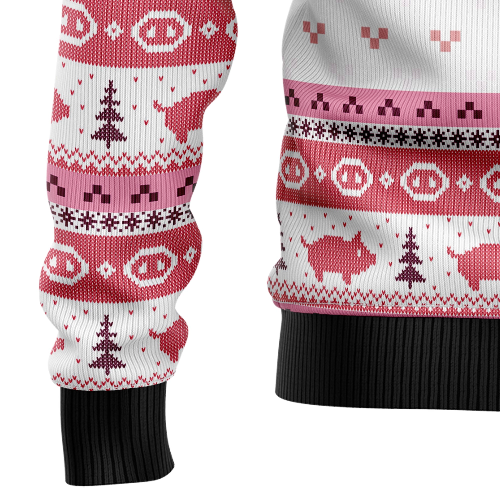 Pig Overflows Ugly Christmas Sweater - Funny Holiday Party Pullover for Men and Women, Festive Christmas Gift 2026
