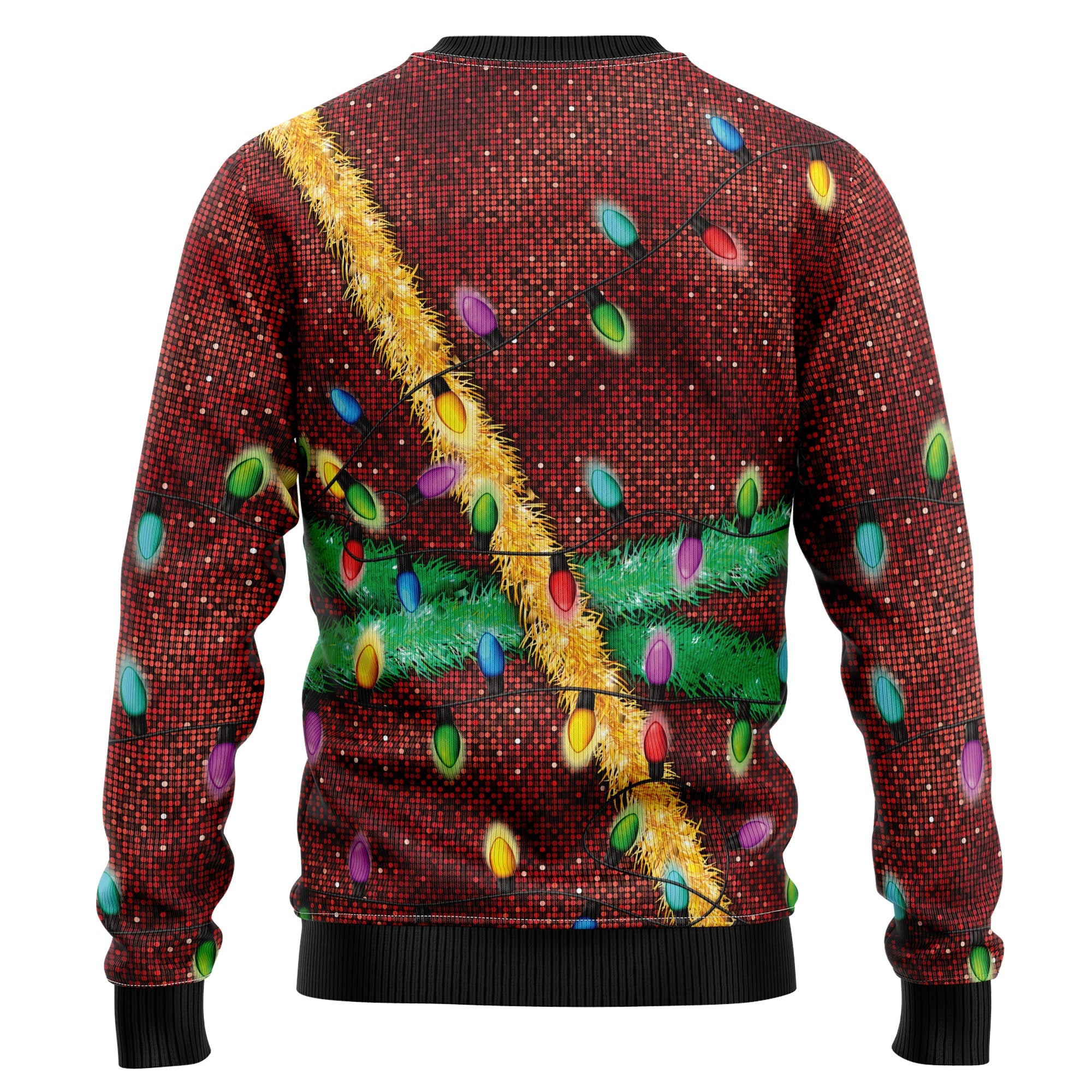 Christmas Light Ugly Christmas Sweater - Funny Holiday Party Pullover for Men and Women, Festive Christmas Gift 2026