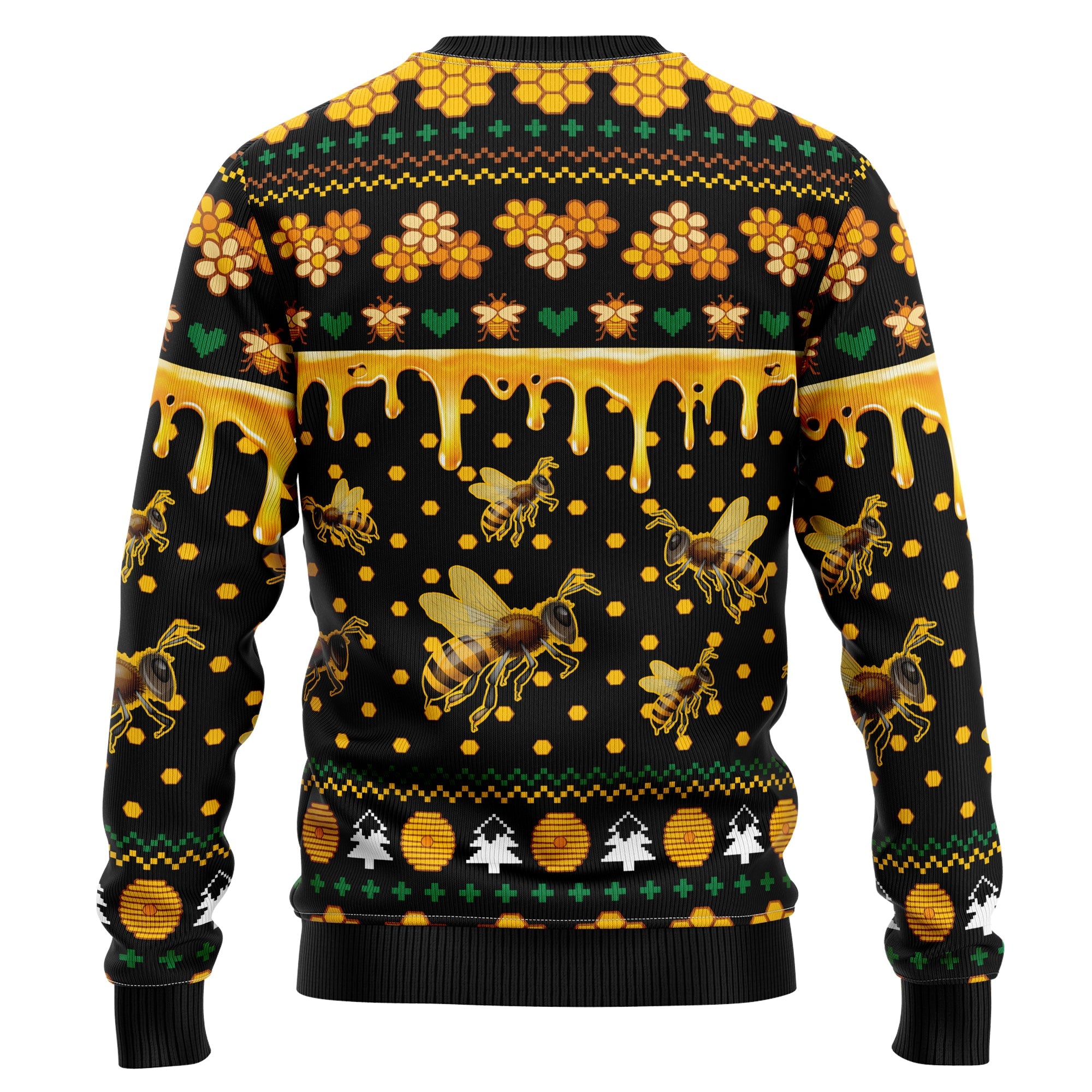 Bee Merry Ugly Christmas Sweater - Funny Holiday Party Pullover for Men and Women, Festive Christmas Gift 2026