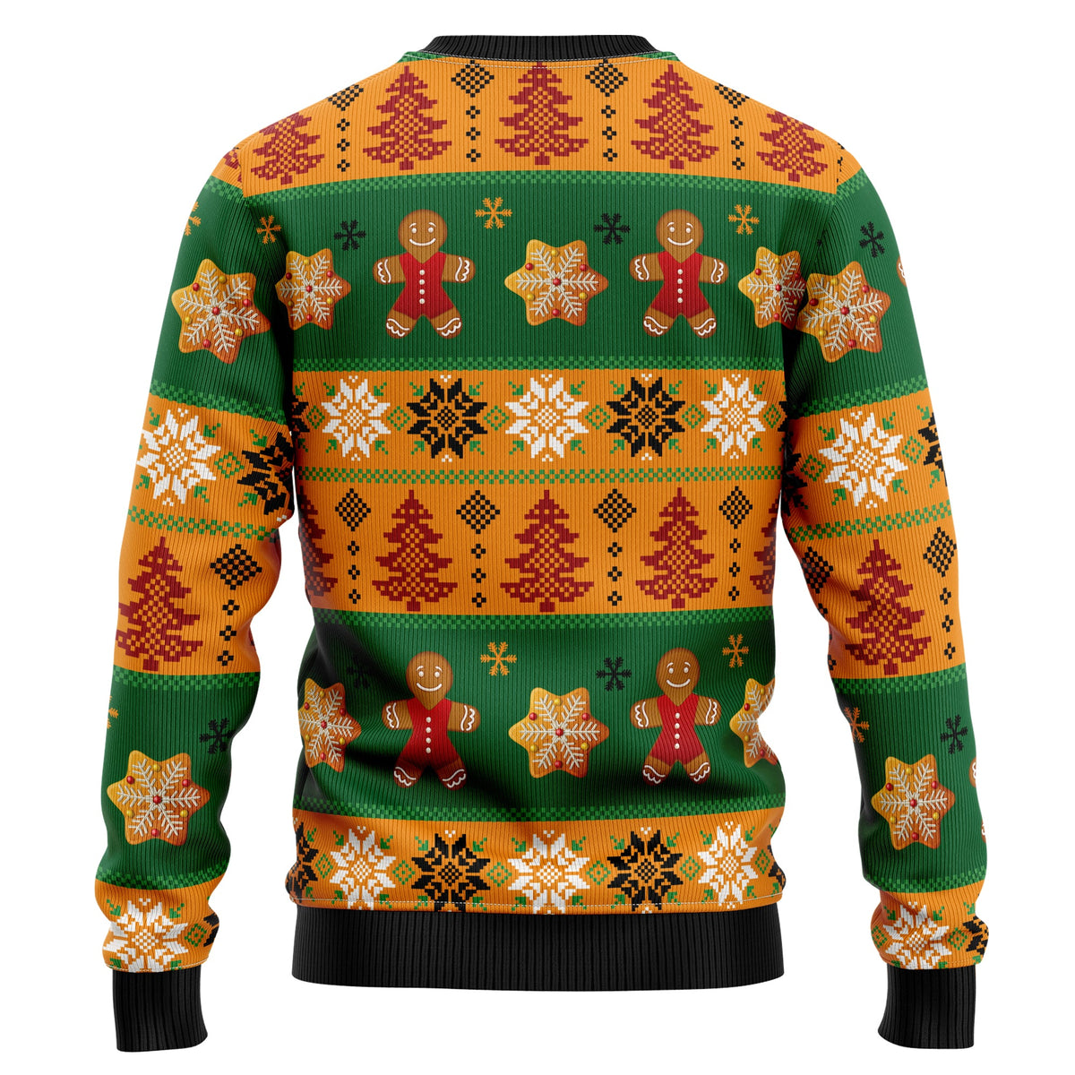 Oh Snap Gingerbread Ugly Christmas Sweater, Gingerbread Christmas Sweater, Funny Holiday Gift for Men and Women