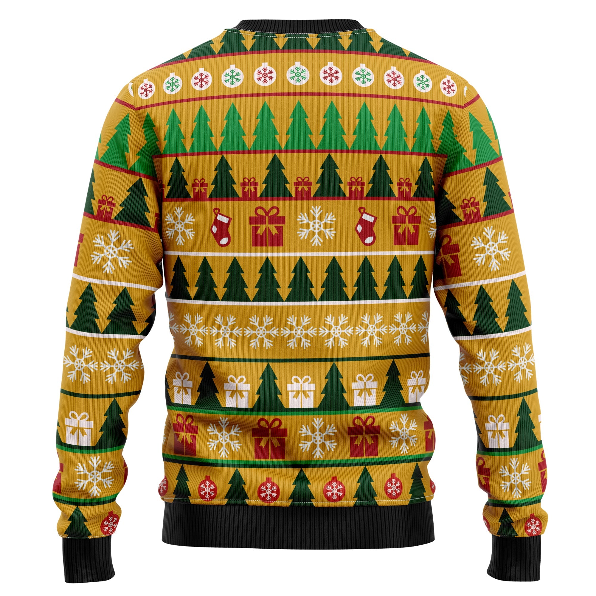 Beer Lover Ugly Christmas Sweater - It's The Most Wonderful Time For A Beer, Christmas Party Outfit for Men and Women