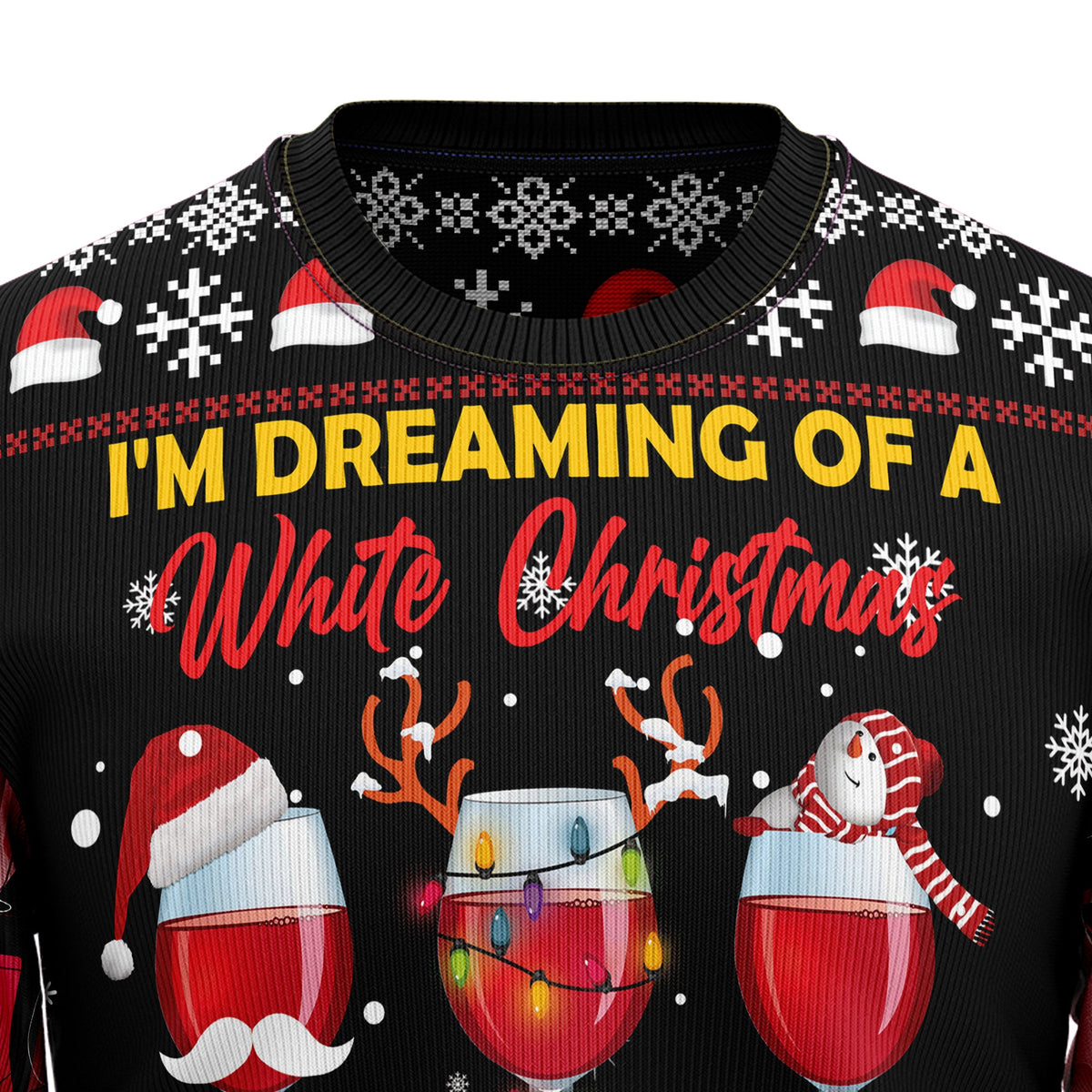 Wine Red Christmas Ugly Christmas Sweater, Wine Lover Christmas Sweater, Funny Holiday Gift for Men and Women