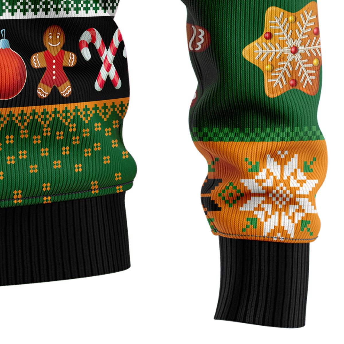 Oh Snap Gingerbread Ugly Christmas Sweater, Gingerbread Christmas Sweater, Funny Holiday Gift for Men and Women