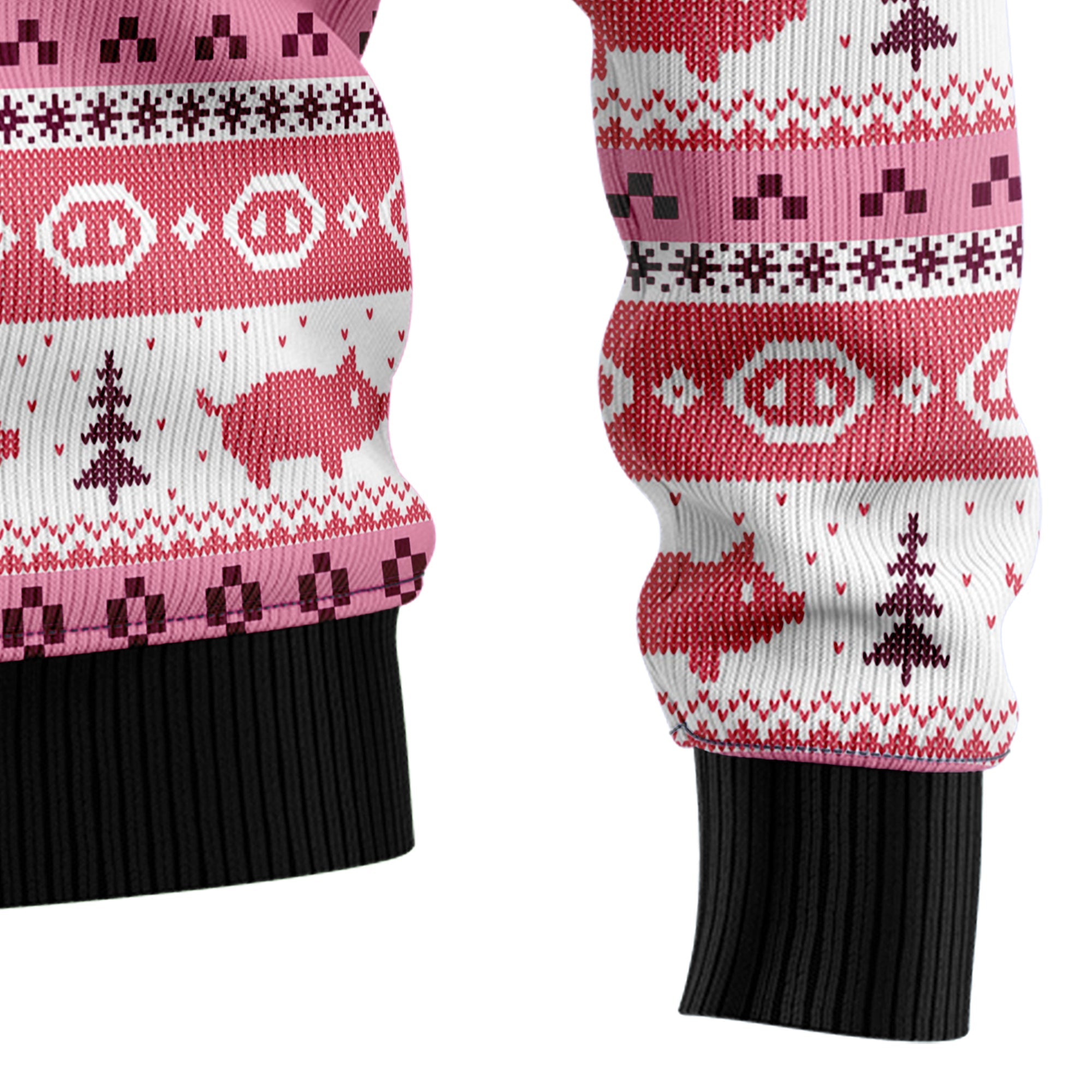 Pig Overflows Ugly Christmas Sweater - Funny Holiday Party Pullover for Men and Women, Festive Christmas Gift 2026