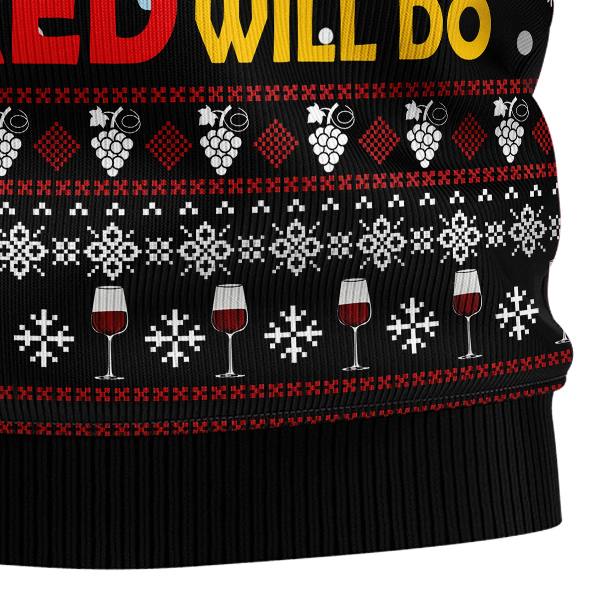 Wine Red Christmas Ugly Christmas Sweater, Wine Lover Christmas Sweater, Funny Holiday Gift for Men and Women