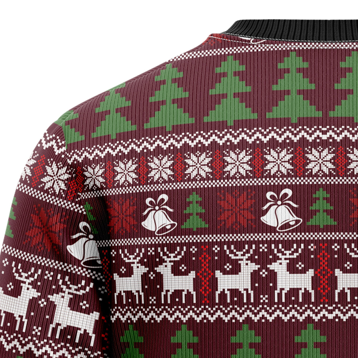 Ask Your Mom If I Am Real Santa Sweater - Funny Ugly Christmas Sweater for Men and Women, Unisex Holiday Party Outfit