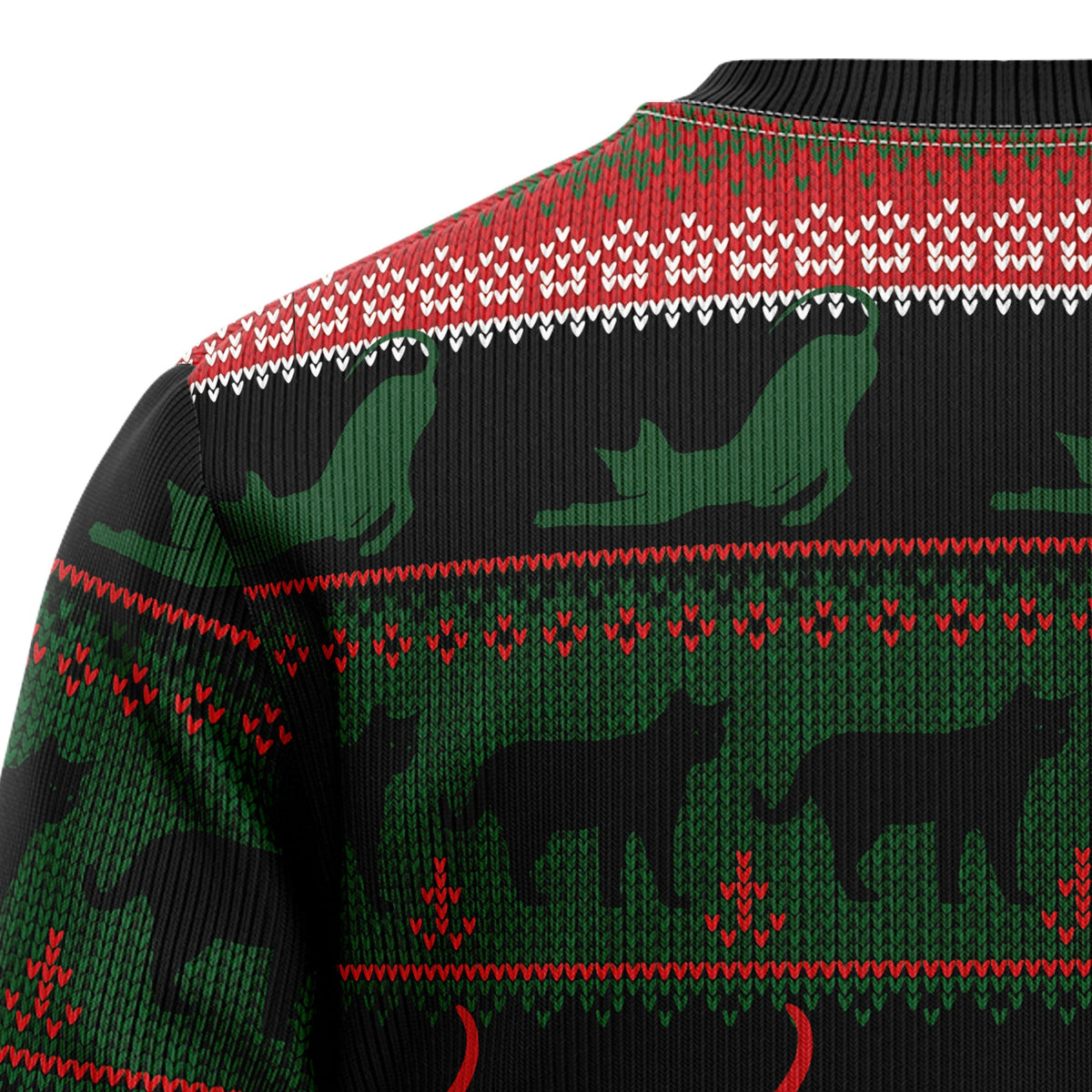 Black Cat Sleigh To Death Star Ugly Christmas Sweater, Funny Cat Christmas Sweater, Cat Lover Holiday Gift
