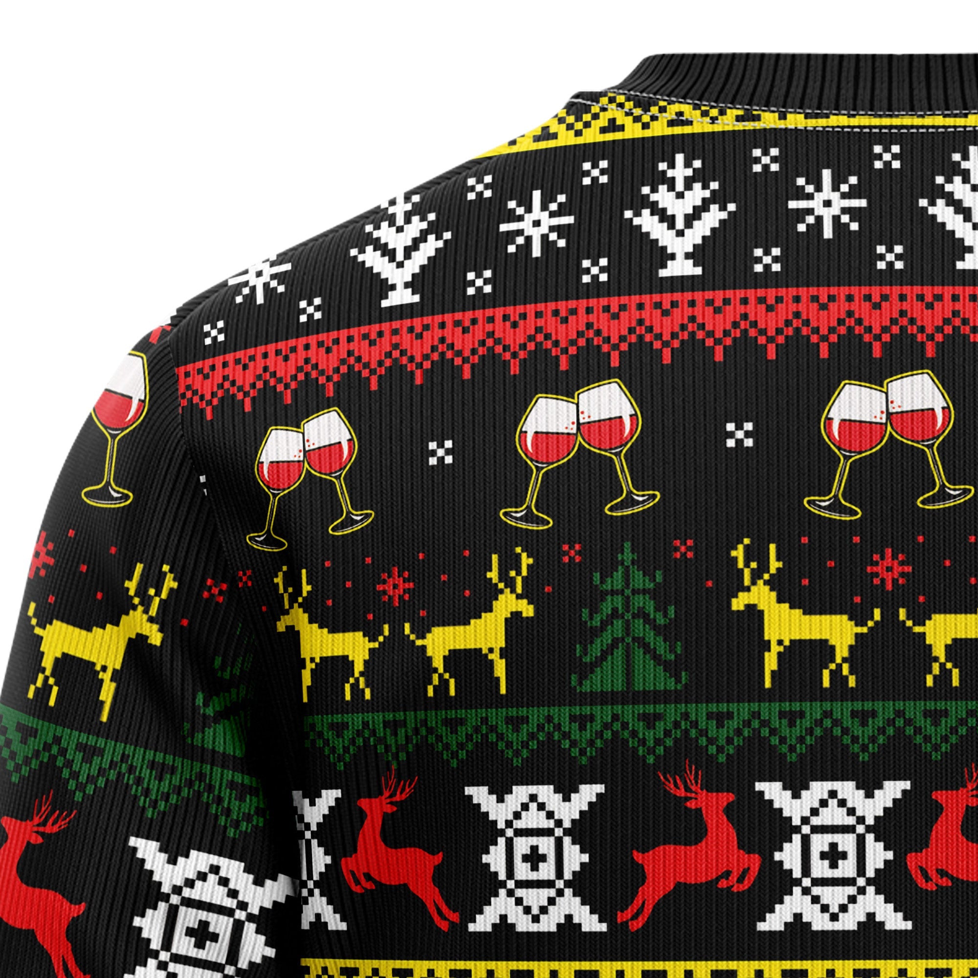 Reindeer Ugly Christmas Sweater - Time To Get Blitzened, Funny Holiday Party Outfit for Men and Women, Xmas Gift 2026