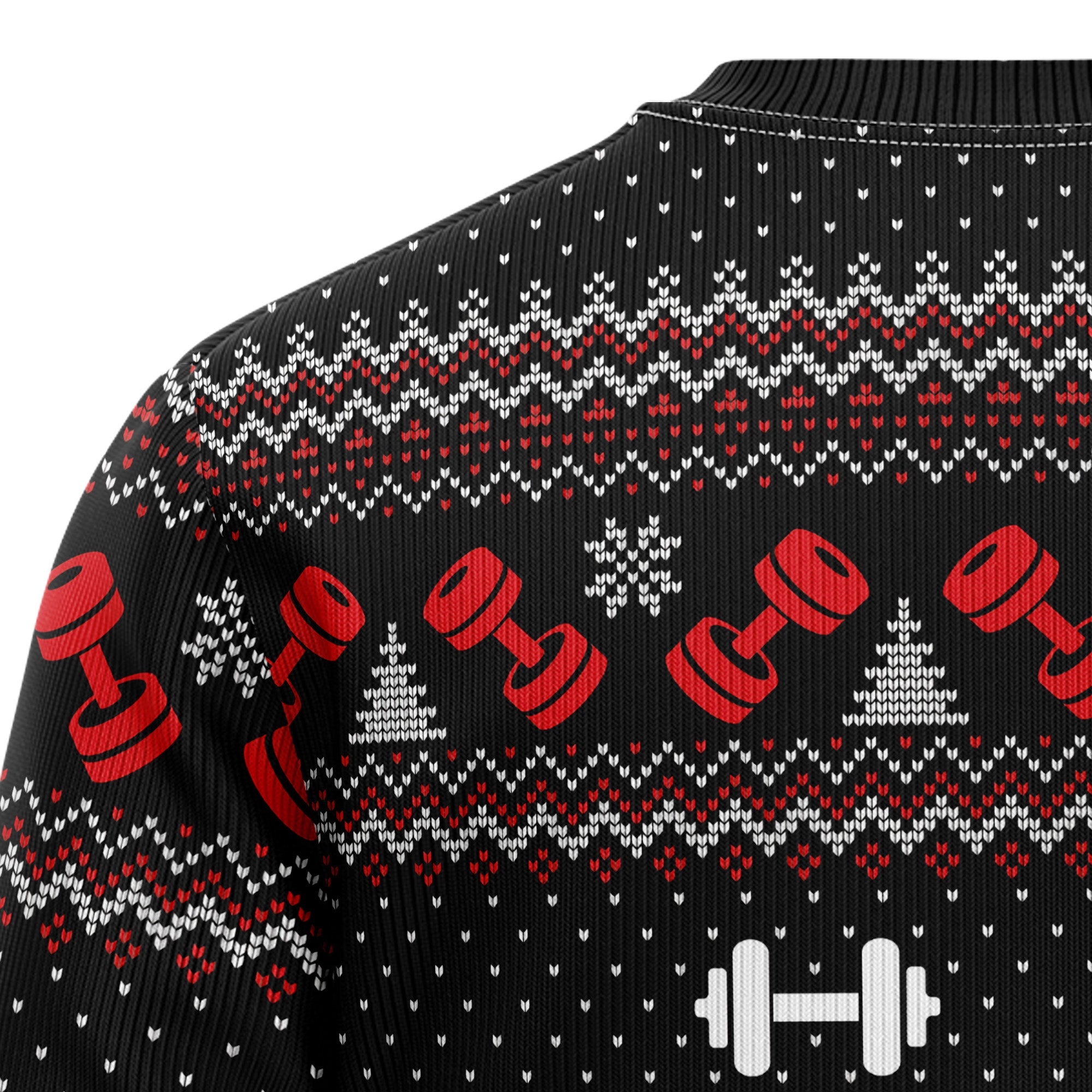 Welcome To The North Swole Ugly Christmas Sweater - Unisex Holiday Party Pullover, Funny Christmas Gift for Men Women