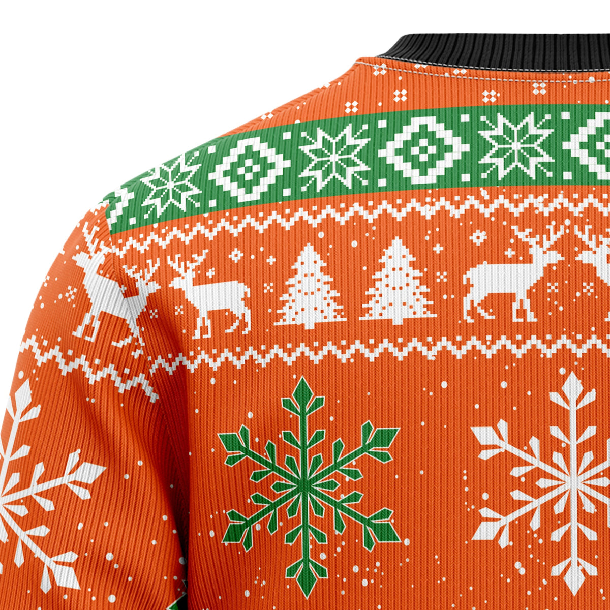 Deer Merry Huntmas Christmas Sweater - Funny Ugly Christmas Sweater for Men and Women, Unisex Holiday Party Outfit