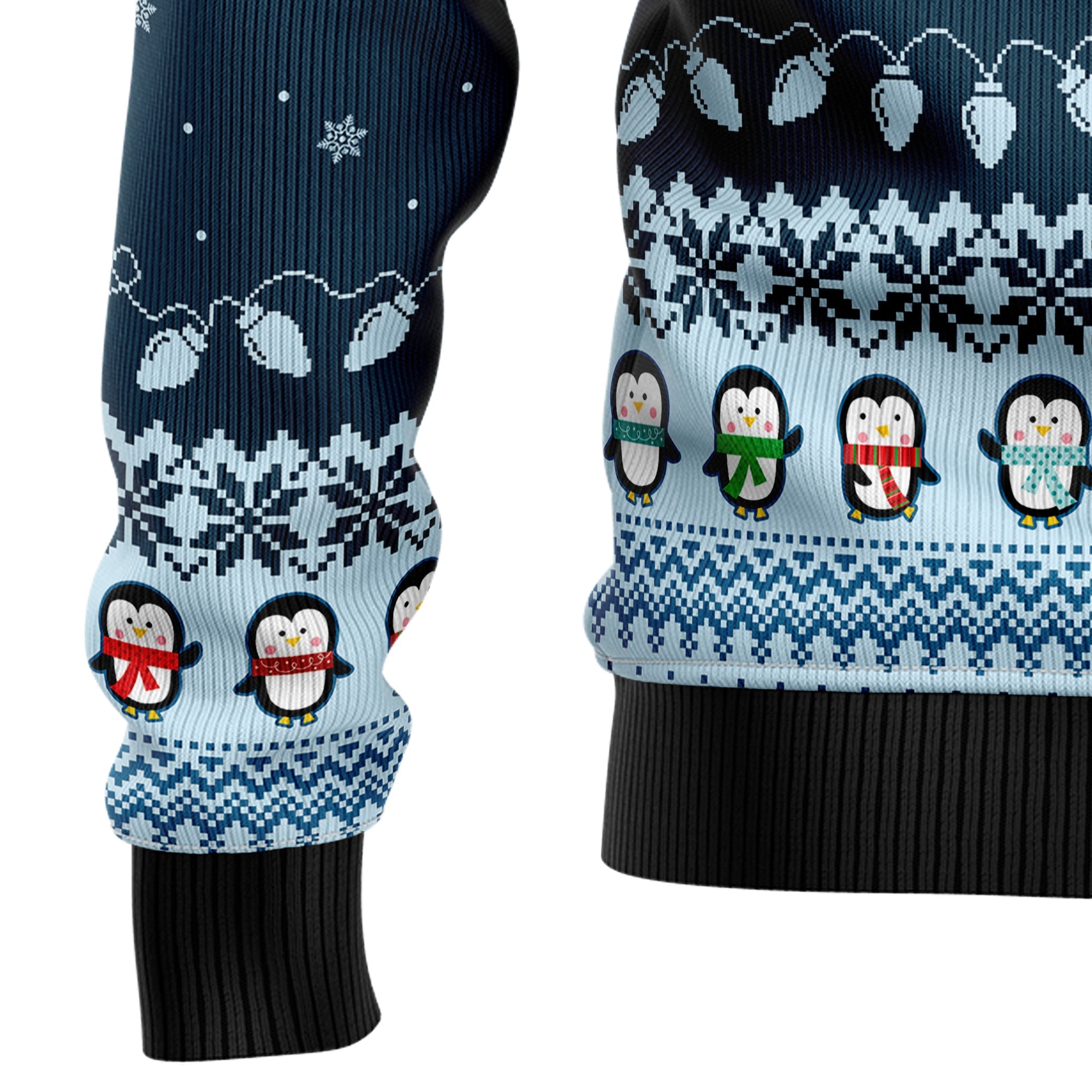 It's Penguin-ing christmas Ugly Christmas Sweater - Unisex Holiday Party Pullover, Funny Christmas Gift for Men Women