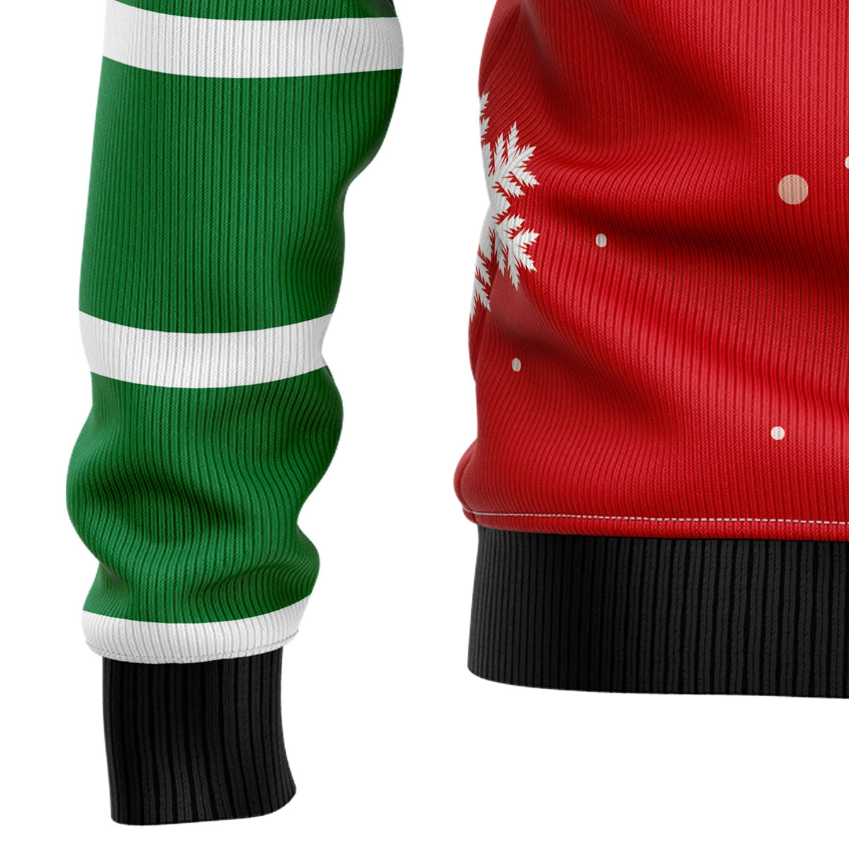 Bossy Elf Christmas Sweater - Funny Ugly Christmas Sweater for Men and Women, Unisex Holiday Party Outfit