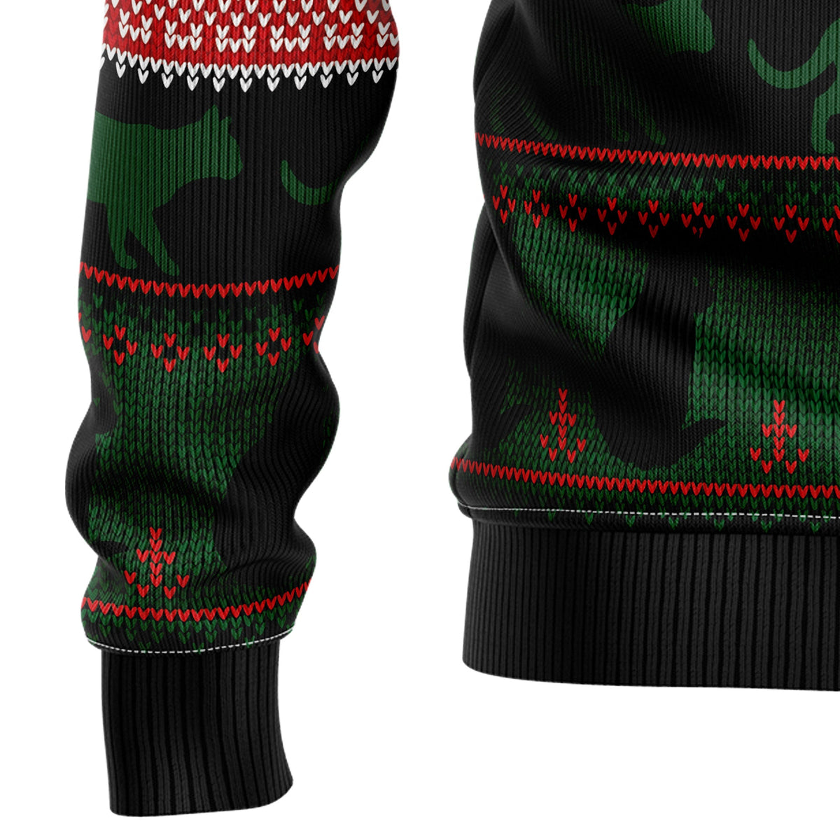 Black Cat Sleigh To Death Star Ugly Christmas Sweater, Funny Cat Christmas Sweater, Cat Lover Holiday Gift