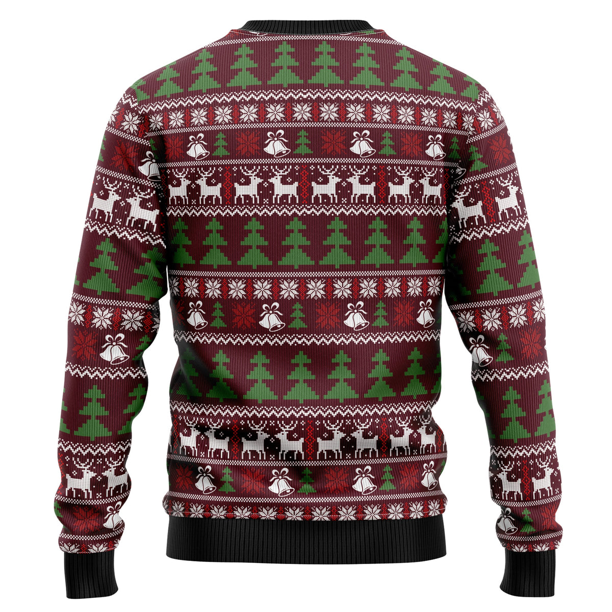Ask Your Mom If I Am Real Santa Sweater - Funny Ugly Christmas Sweater for Men and Women, Unisex Holiday Party Outfit