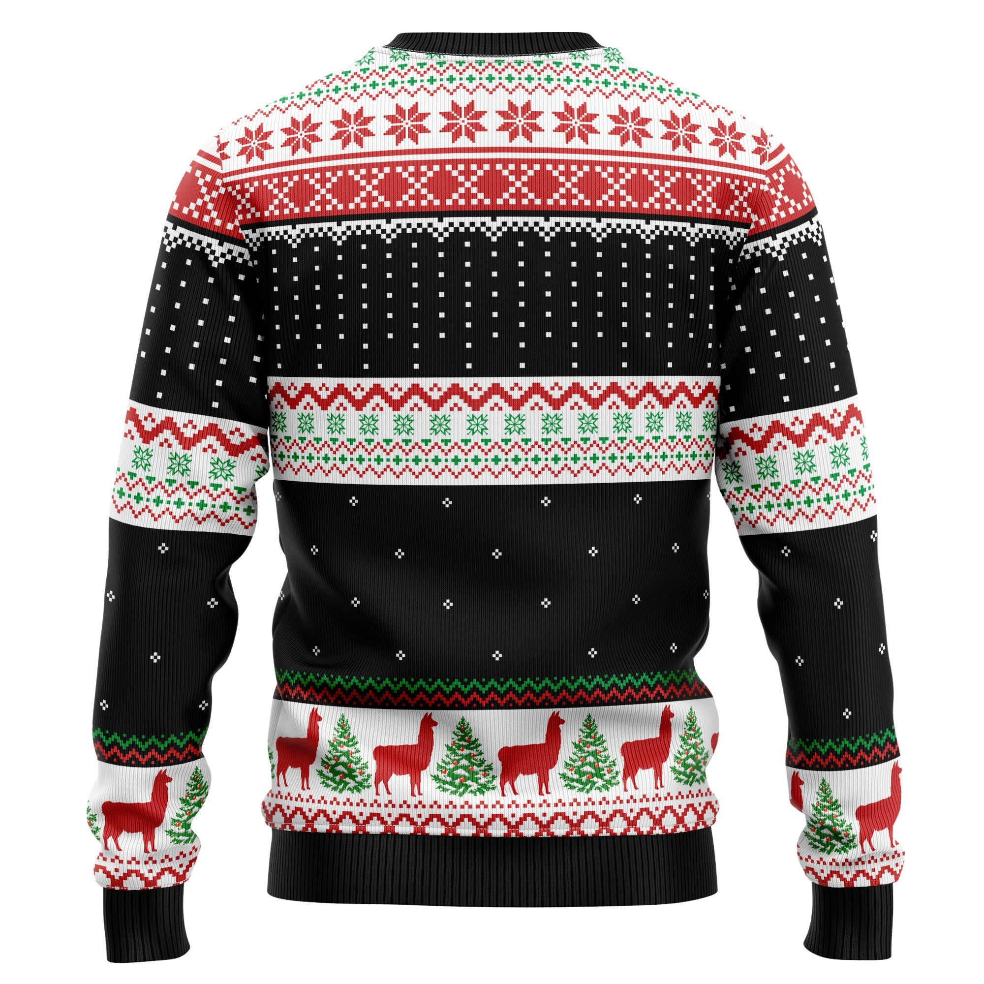 Llama Hit That Ugly Christmas Sweater - Funny Holiday Party Pullover for Men and Women, Festive Christmas Gift 2026